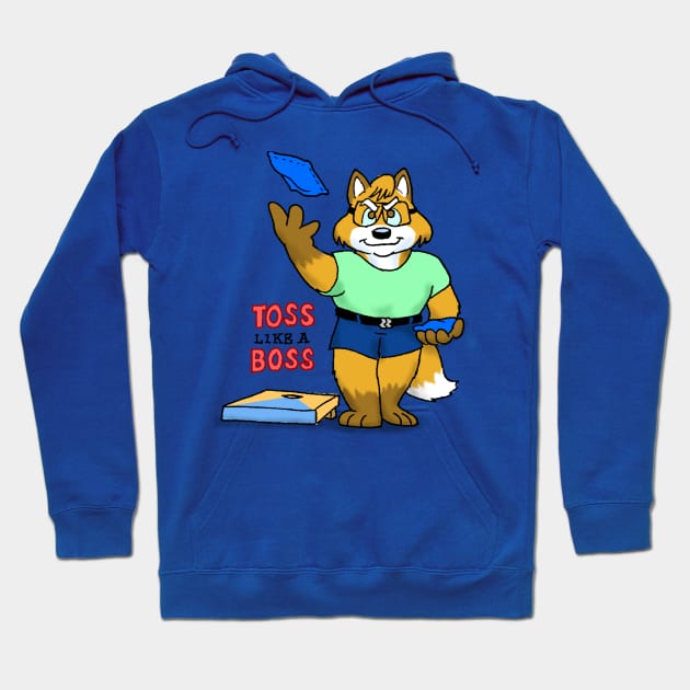 Toss Like a Boss Hoodie by Bearadise